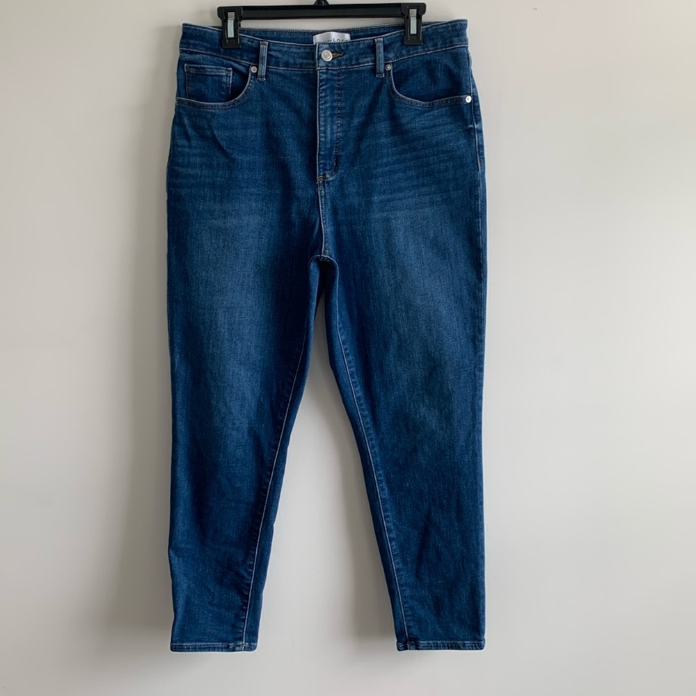 Loft The Curvy Skinny Jeans